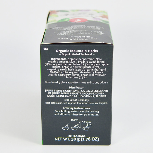 Mountain Herbs, ceai organic Julius Meinl, Big Bags [3]