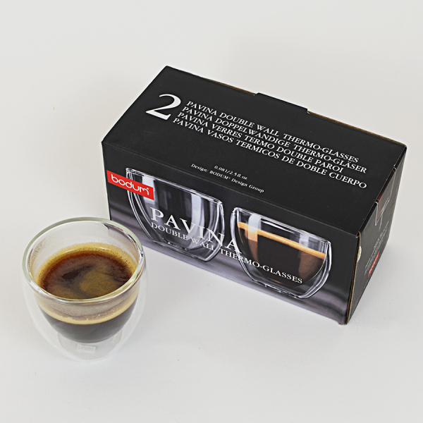 Set 2 pahare espresso cu pereti dubli, Bodum [4]