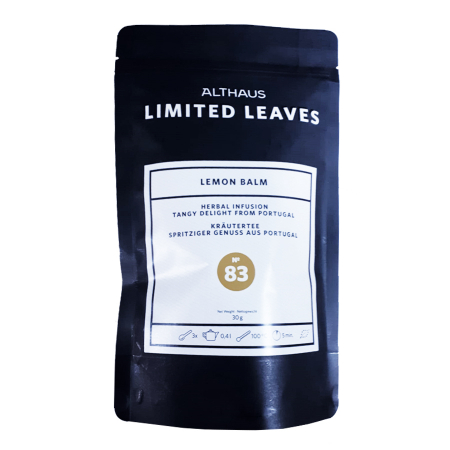 Lemon Balm, ceai Althaus Limited Leaves, Loose Tea, 30g [0]