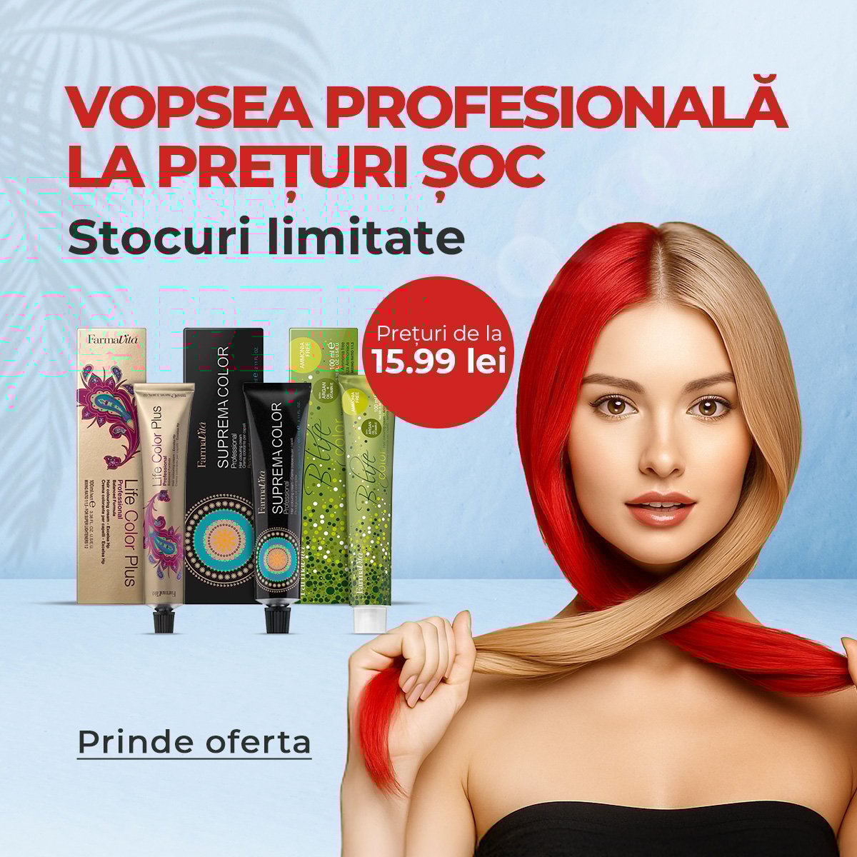 Vopsea Farmavita Suprema, LifeColor+, B.LifeColor