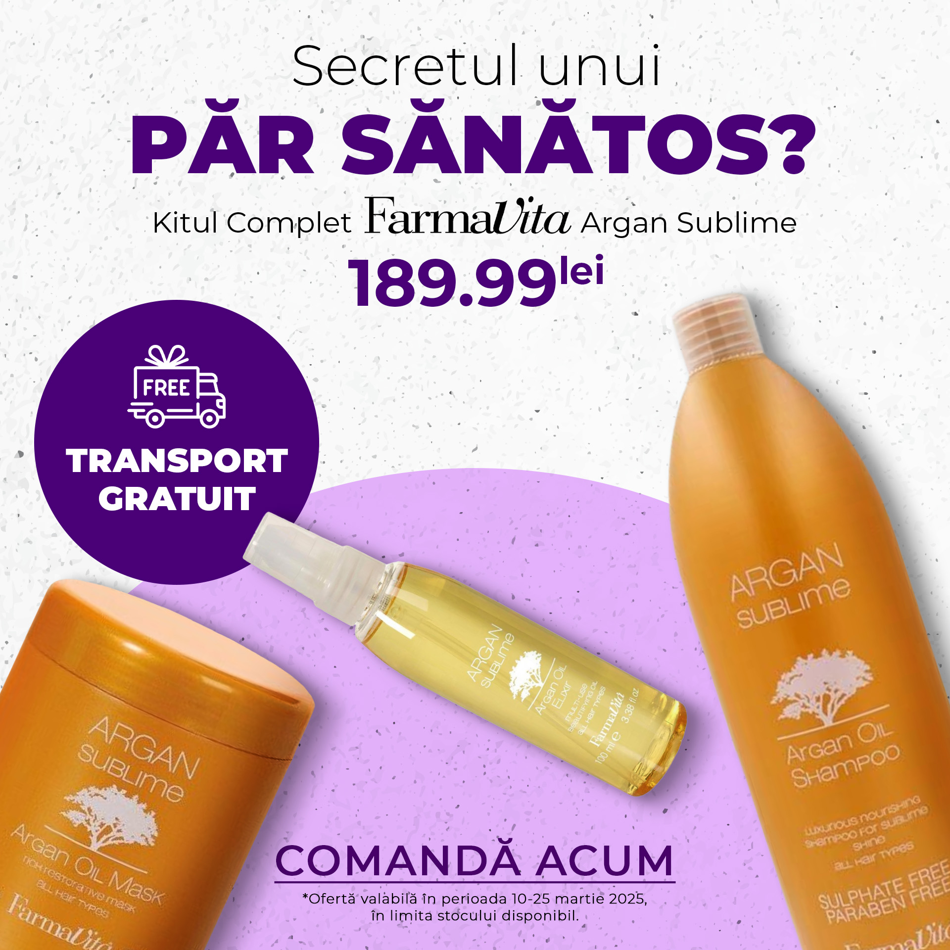 Farmavita - Secretul unui par sanatos 10-25 Martie - Mobil