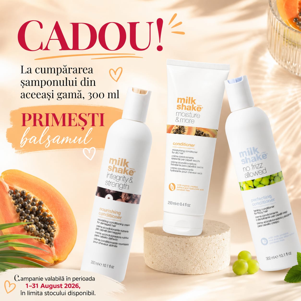 Campanie MS - Sampon + Balsam CADOU