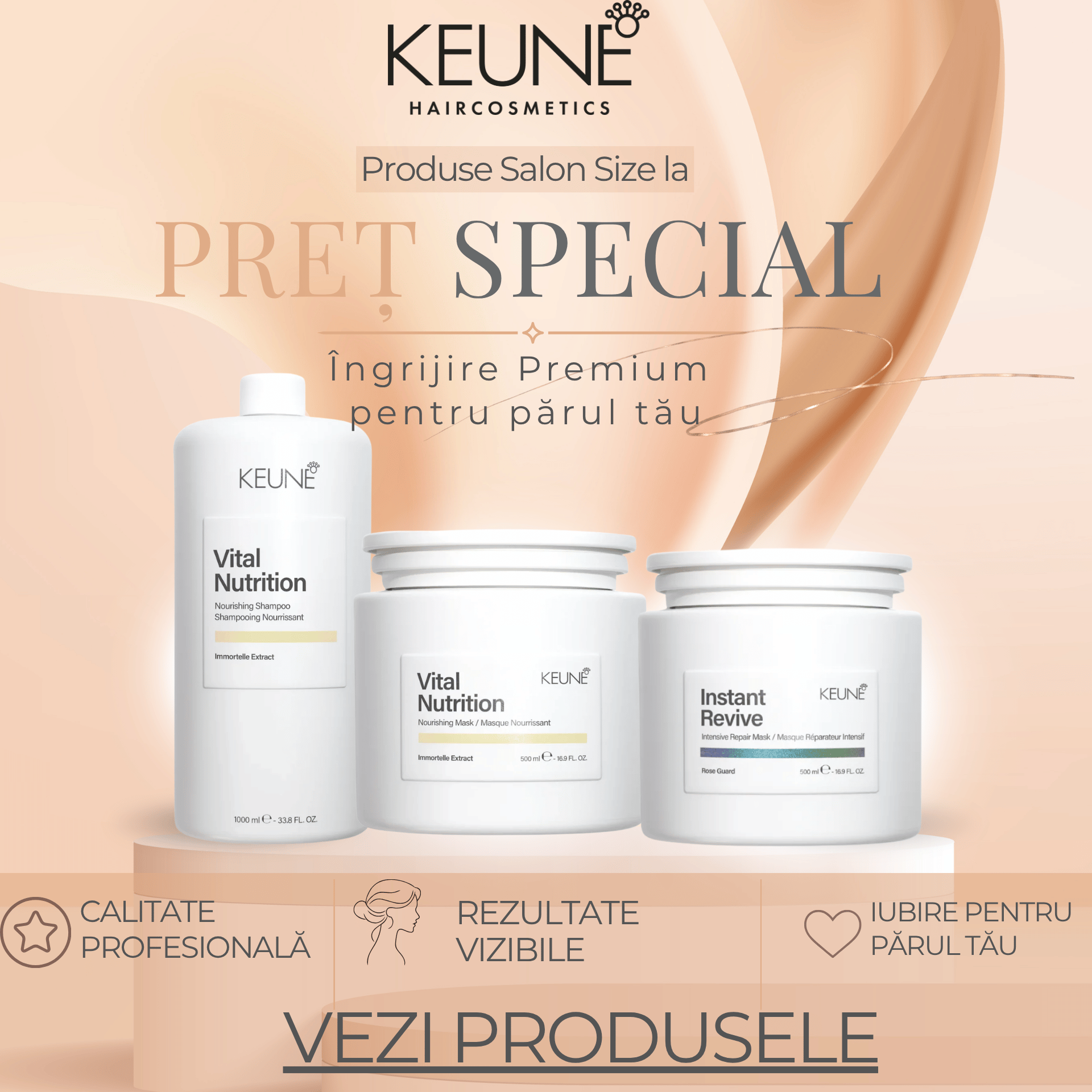 Produse Keune Salon size la pret special- Secundar