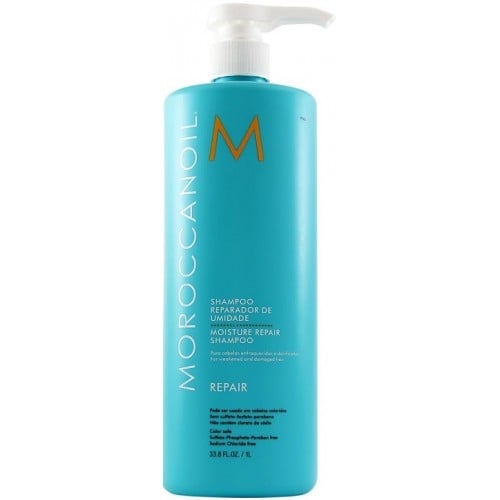 Sampon pentru par degradat Moroccanoil Moisture Repair Shampoo, 1000 ml [1]