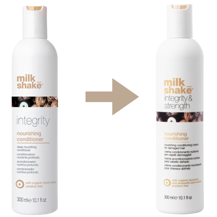 Balsam hidratant pentru par uscat si deteriorat Milk Shake Integrity & Strength Nourishing Conditioner, 300 ml [2]