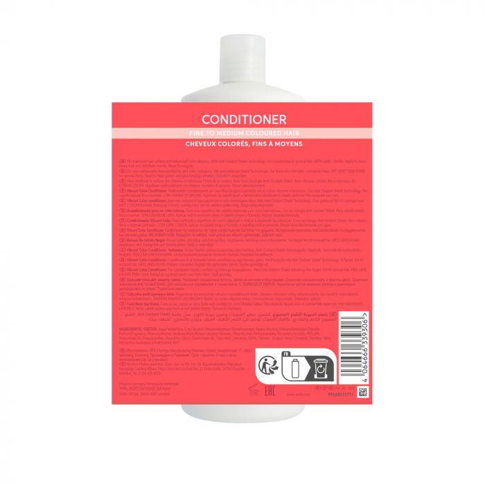 Balsam pentru par vopsit cu fir fin-normal Wella Professionals Invigo Brilliance, 1000 ml [3]
