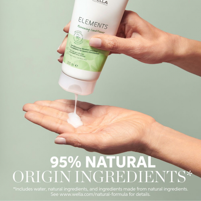 Balsam revitalizant pentru toate tipurile de par Wella Professionals Elements Renewing Conditioner, 200 ml [6]