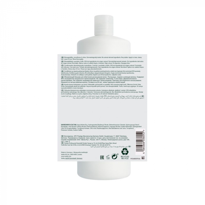 Balsam revitalizant Wella Professional Care Elements Renew, 1000 ml [2]