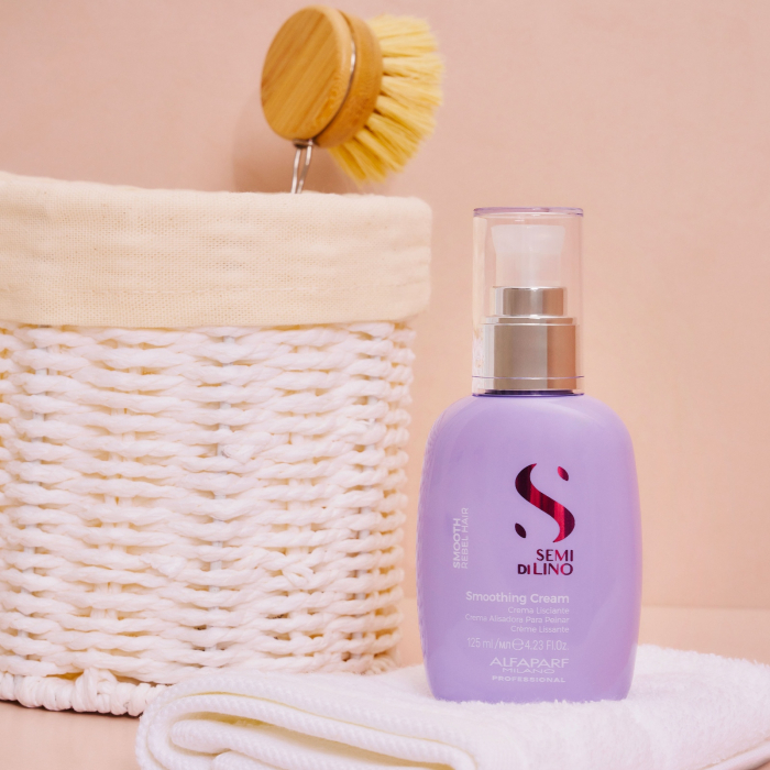 Crema leave-in pentru netezire Alfaparf Semi di Lino Smoothing, 125 ml [2]