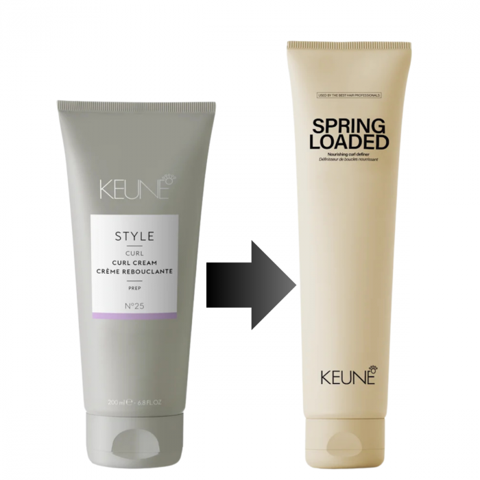 Crema pentru bucle Keune Style Spring Loaded, 150 ml [2]
