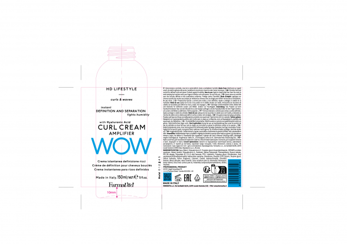 Crema pentru definirea si mentinerea buclelor Farmavita HD Life Style Curl Cream Amplifier, 150 ml [2]