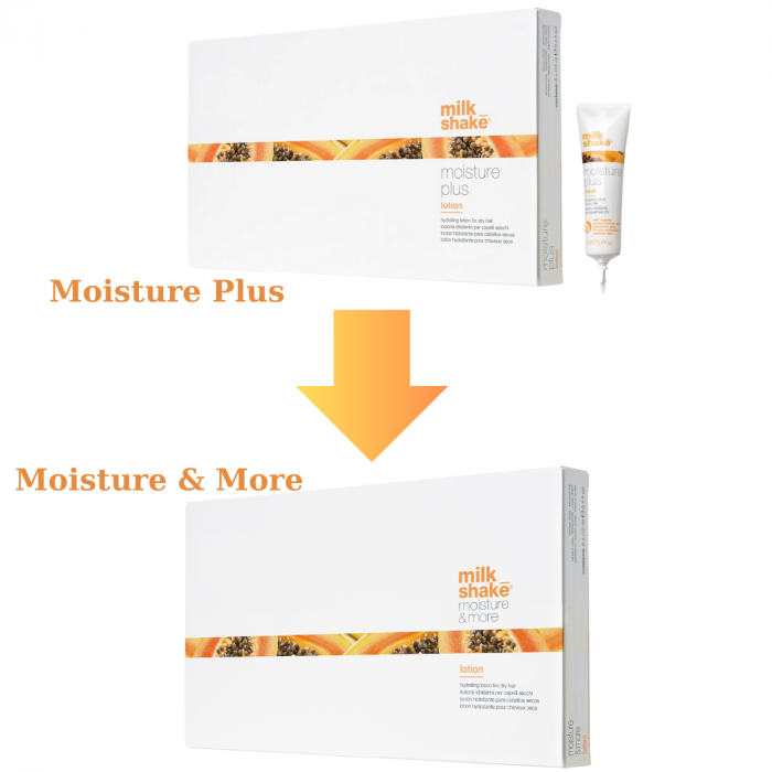 Fiole tratament pentru par uscat sau deteriorat Milk Shake Moisture & More Hydrating, 6 x 12 ml [2]