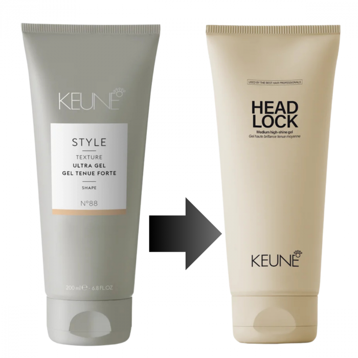 Gel pentru fixare puternica si stralucire Keune Style Head Lock, 200 ml [2]