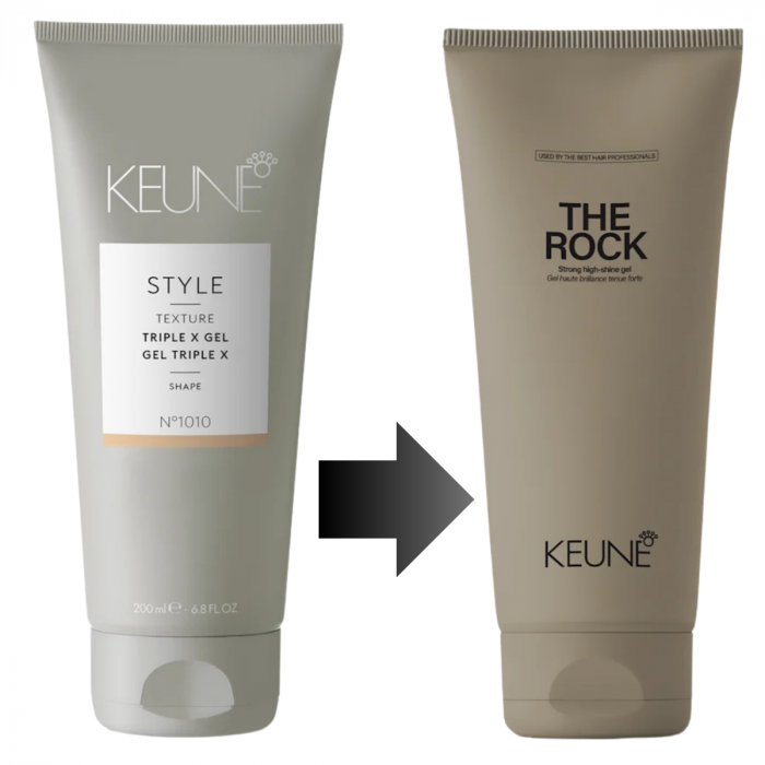 Gel puternic pentru stralucire Keune Style The Rock, 200 ml [2]