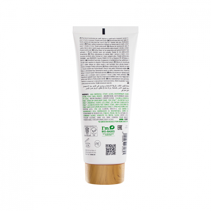 Masca de restructurare pentru par deteriorat, Kemon Actyva Nuova Fibra, 200 ml [3]