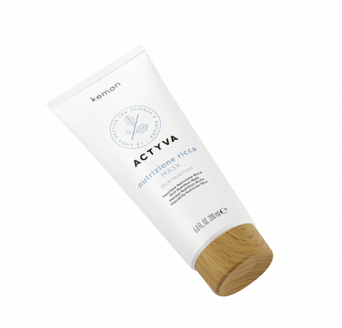 Masca intens nutritiva pentru par foarte degradat, Kemon Actyva Nutrizione Ricca, 200 ml [2]