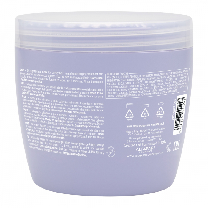 Masca pentru netezire Alfaparf Semi di Lino Smoothing, 500 ml [2]