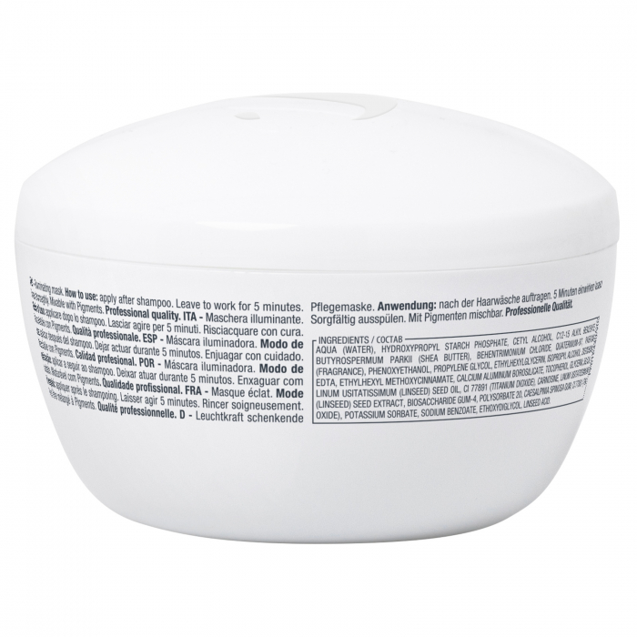 Masca pentru stralucire fara sulfati Alfaparf Semi di Lino Diamond Illuminating Mask, 200 ml [3]