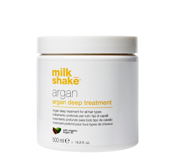 Masca tratament cu ulei de argan pentru toate tipurile de par  Milk Shake Argan Oil Deep, 500 ml [1]