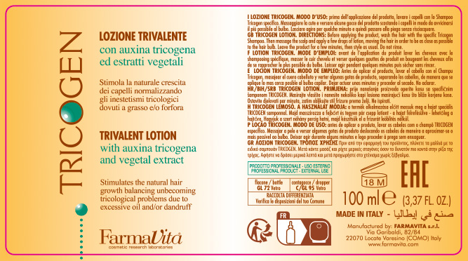 Lotiune tratament impotriva caderii parului, excesului de sebum si matreata Farmavita Tricogen, 100 ml [2]