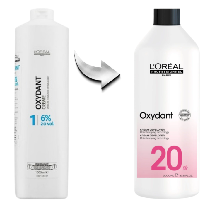 Oxidant crema L`Oreal Professionnel Majirel 6%  20 volum, 1000 ml [2]