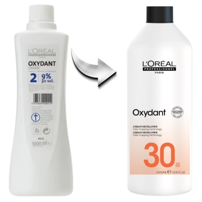 Oxidant crema L`Oreal Professionnel Majirel 9%  30 volum, 1000 ml [2]