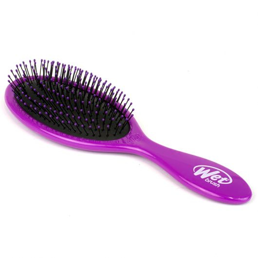 Perie de par Wet Brush Original Detangler pentru descurcare, Mov [2]