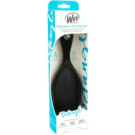 Perie de par Wet Brush Original Detangler pentru descurcare, Negru [3]