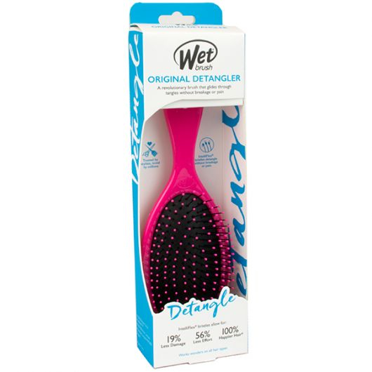 Perie de par Wet Brush Original Detangler pentru descurcare, Roz [3]