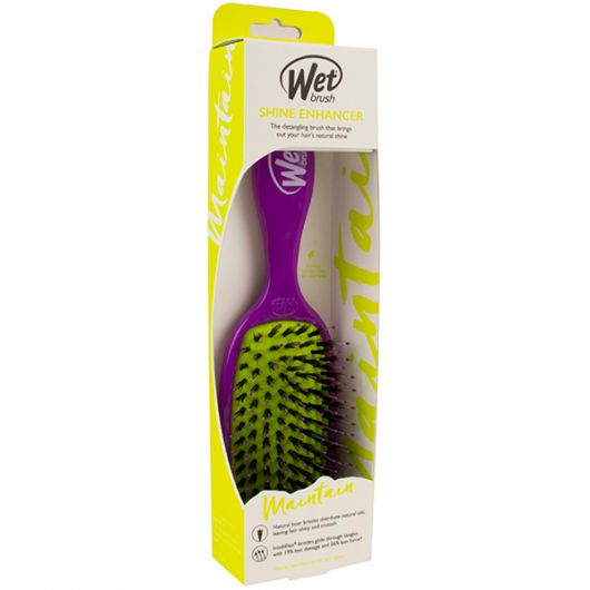 Perie de par Wet Brush Shine Enhancer pentru stralucire, Mov [3]