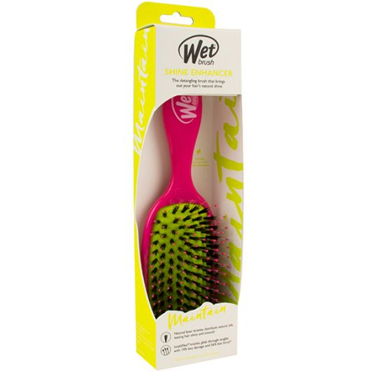Perie de par Wet Brush Shine Enhancer pentru stralucire, Roz [3]