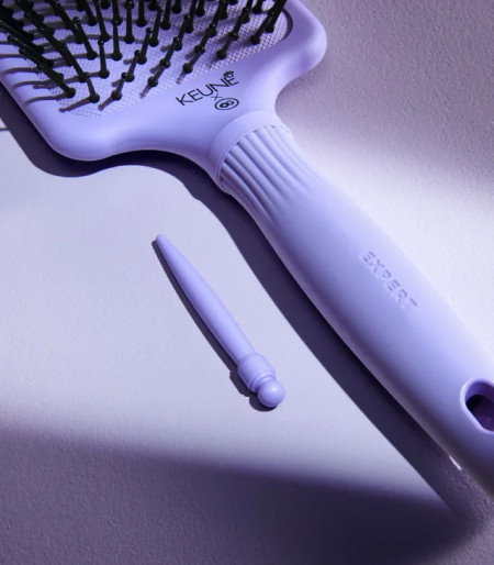 Perie plata cu peri ionici din nailon Keune by Olivia Garden Expert Paddle [2]