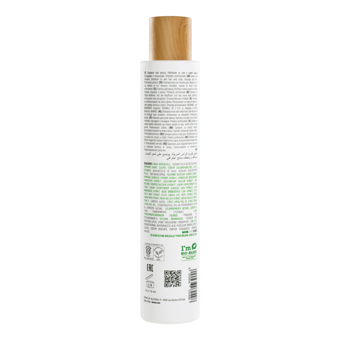 Sampon anti-sebum pentru echilibrarea scalpului, Kemon Actyva Equilibrio, 250 ml [3]