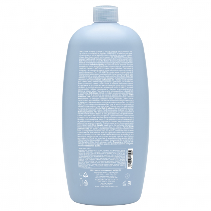 Sampon densificator pentru par fin Alfaparf Density Thickening 1000 ml [2]