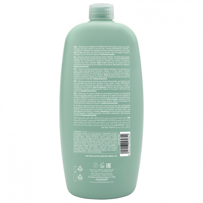 Sampon energizant anti-caderea parului Alfaparf Semi di Lino Scalp Renew Energizing, 1000 ml [2]