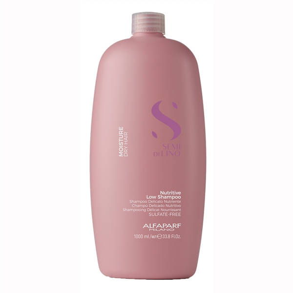 Sampon pentru hidratare fara sulfati Alfaparf Semi di Lino Moisture Nutritive Shampoo, 1000 ml [2]