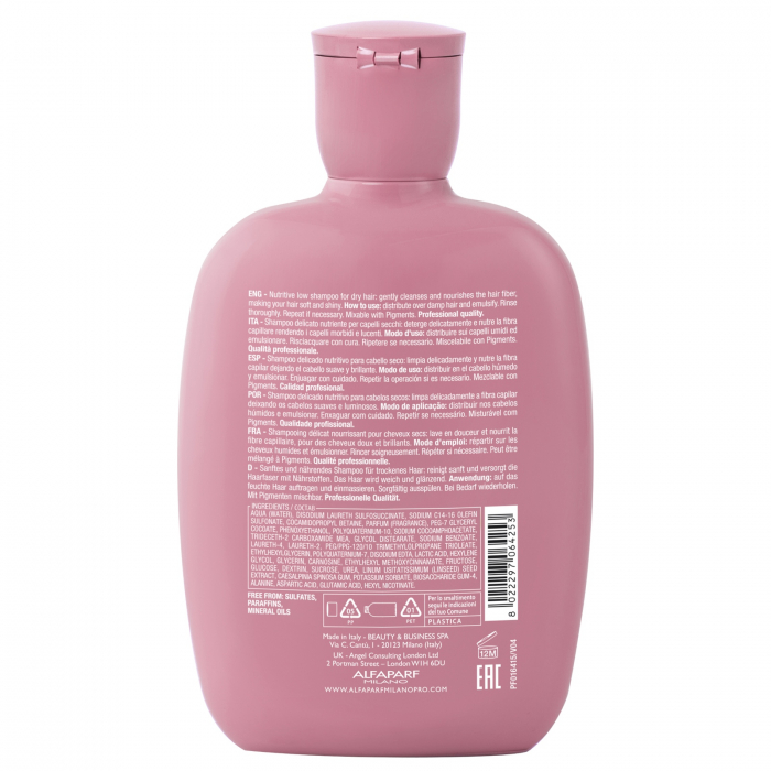 Sampon pentru hidratare fara sulfati Alfaparf Semi di Lino Moisture Nutritive Shampoo, 250 ml [3]