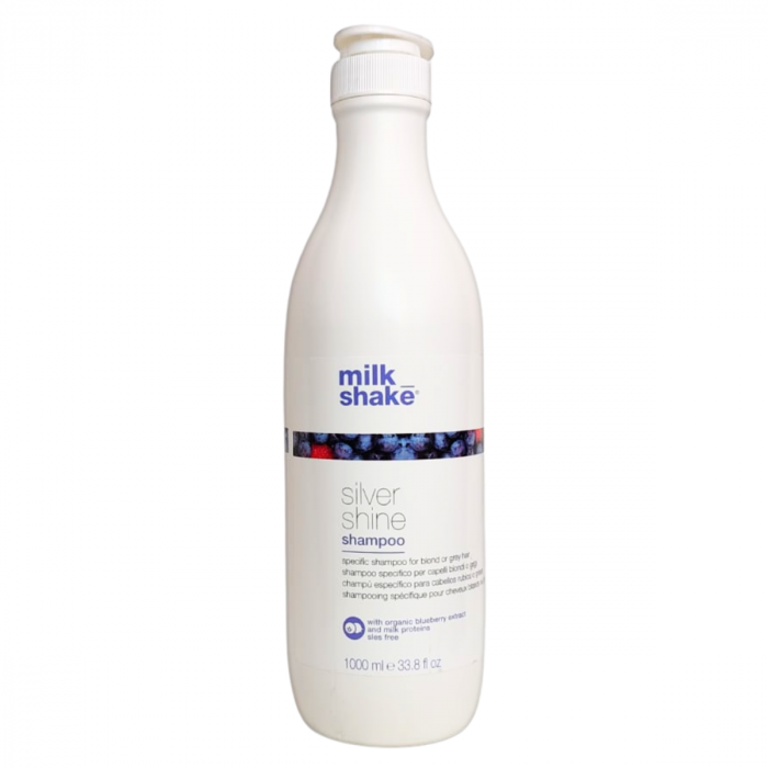 Sampon pentru par gri, blond sau alb Milk Shake Silver Shine, 1000 ml [2]