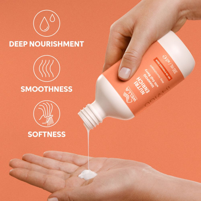 Sampon pentru par uscat si deteriorat Wella Professionals Invigo Nutri Enrich, 300 ml [5]