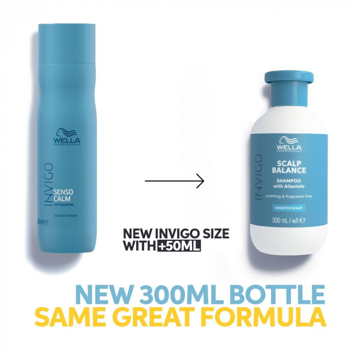 Sampon pentru scalp sensibil Wella Professionals INVIGO Balance Senso Calm, 300 ml [2]