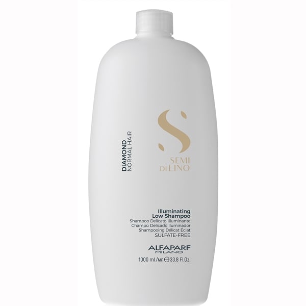 Sampon pentru stralucire fara sulfati Alfaparf Semi di Lino Diamond Illuminating Shampoo, 1000 ml [2]