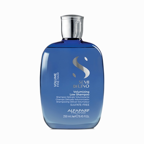 Sampon pentru volum fara sulfati Alfaparf Semi di Lino Volumizing Low Shampoo, 250 ml [1]