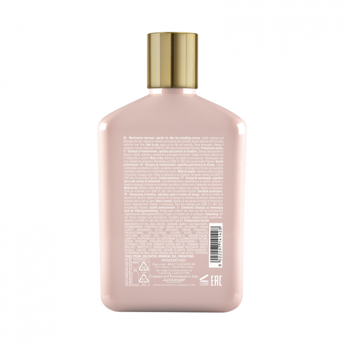Sampon tratament cu cheratina pentru toate tipurile de par Alfaparf Lisse Design Keratin Therapy, 250 ml [2]