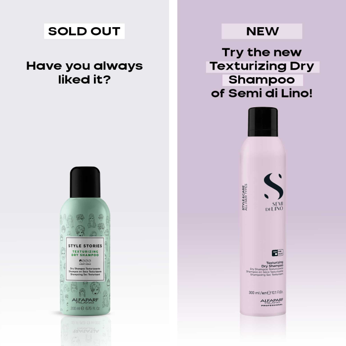 Sampon uscat texturizant Alfaparf Semi di Lino Style & Care Texturizing  Dry Shampoo, 300 ml [3]