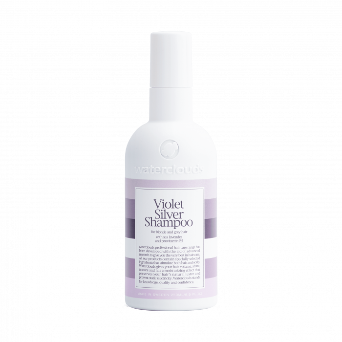 Sampon violet pentru par blond sau gri Waterclouds Violet Silver Shampoo, 250 ml [1]