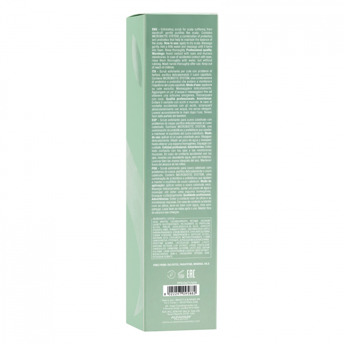 Scrub delicat exfoliant Alfaparf Semi di Lino Scalp Rebalancing, 150 ml [4]