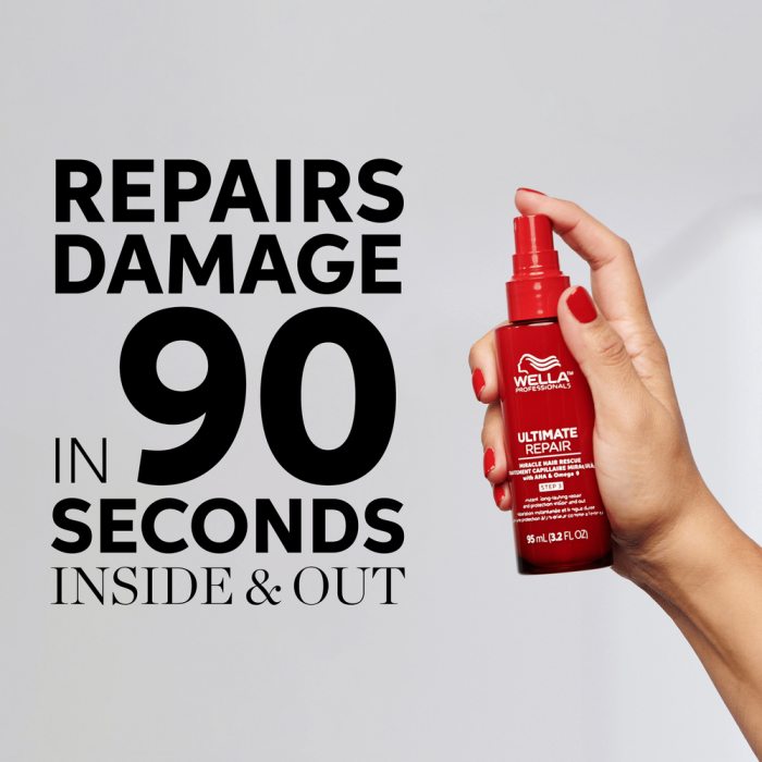 Ser de reparere si protectie pentru toate tipurile de par, Pasul 3, Wella Professionals Ultimate Repair Miracle Rescue, 95 ml [4]