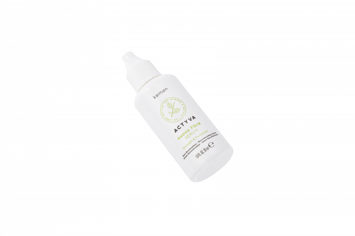 Serum tratament de restructurare pentru  par deteriorat, Kemon Actyva Nuova Fibra, 12 x 30 ml [3]