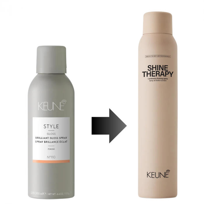 Spray luciu de par Keune Style Shine Therapy, 200 ml [2]