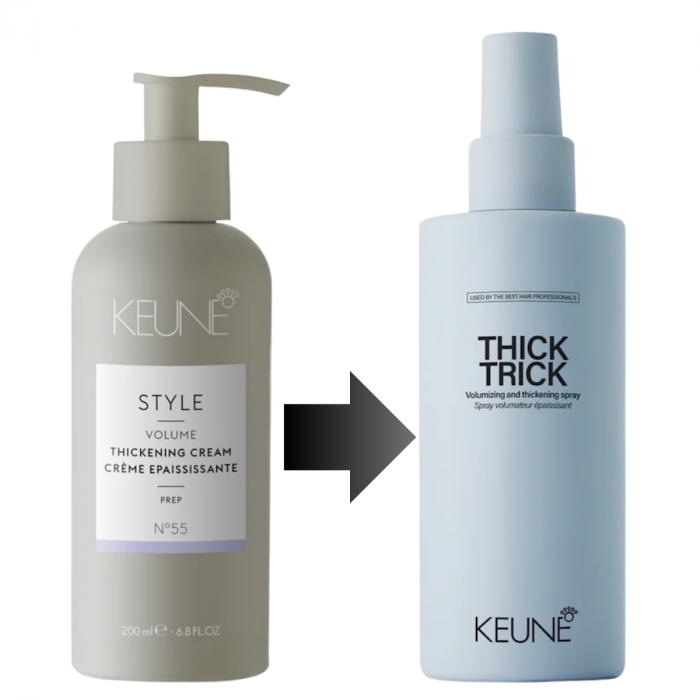 Spray pentru volum si ingrosare Keune Style Thick Trick, 200 ml [2]